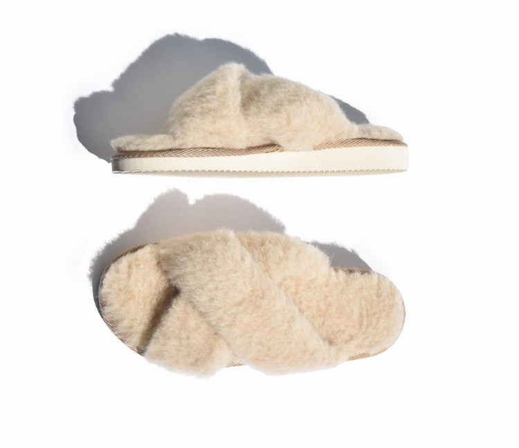 kapcie wełniane welna merino